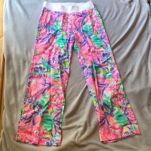NWT Lilly Pulitzer Beach Palazzo Pants It Was All A Dream Size L